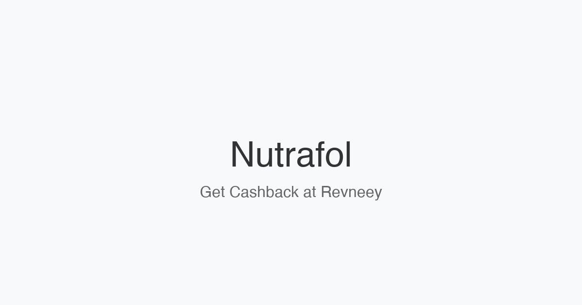 Nutrafol homepage