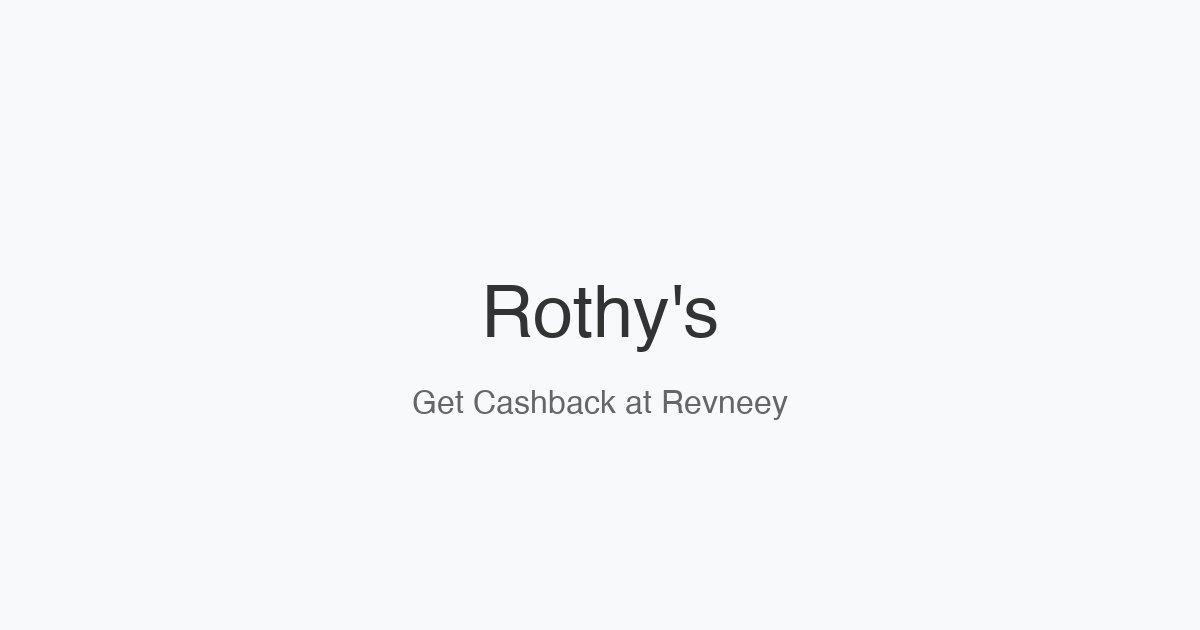 Rothy's homepage
